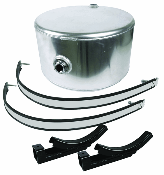 A4525 | Hydraulic Tank, 25 Gal, Aluminum Saddlemount | Fleetsworld