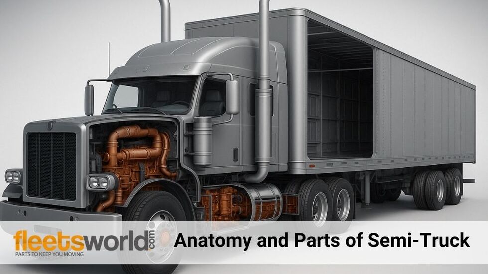 Anatomy and Parts of Semi-Truck: Everything You Should Know – Fleetsworld