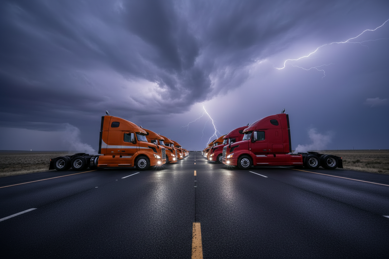 Volvo trucks vs freightliner trucks