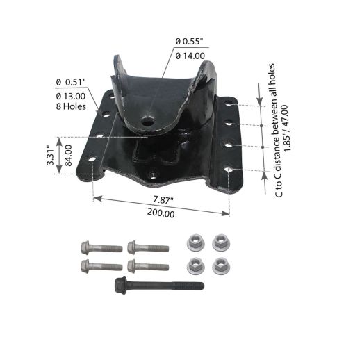 722-086 Leaf Spring Hanger