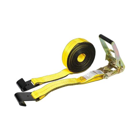 5027FH-Y RATCHET/STRAP W/FH 2"X27'