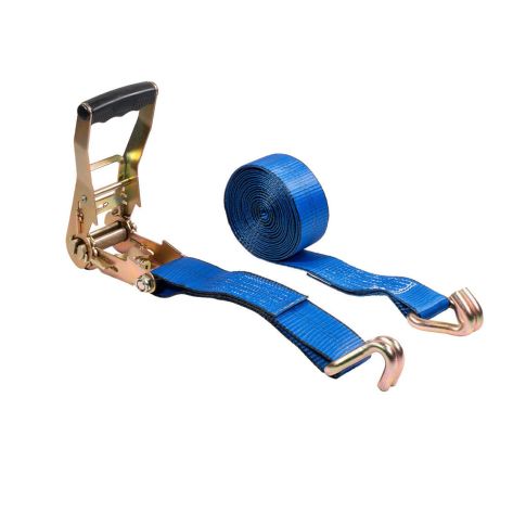 5027WH-BLU RATCHET/STRAP W/WH 2"X27' BLU
