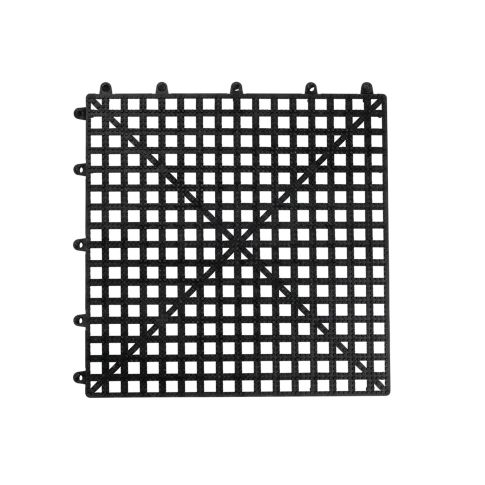 MDW-TA03-0000 INTERLOCKING MAT 12X12 AS BLK