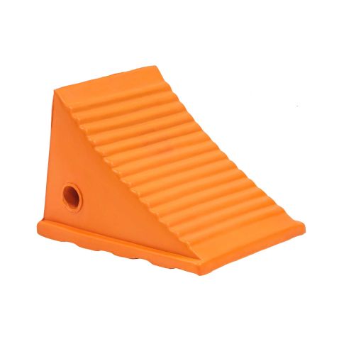 MDW-TA10-0004 WHEEL CHOCK LRG POLY ORG