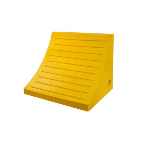 MDW-TA10-0006 WHEEL CHOCK MED POLY YELLOW