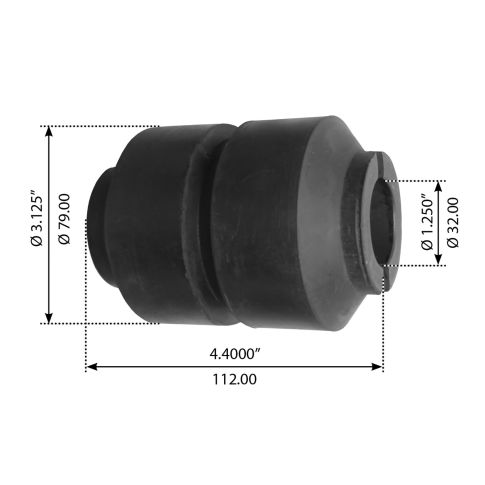 R302849 Suspension Equalizer Beam Center Bushing