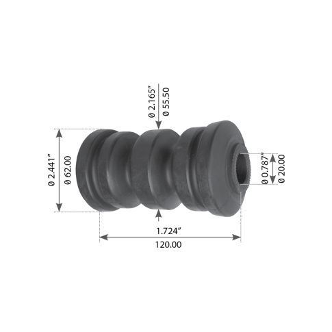 1135045 Suspension Equalizer Beam Center Bushing