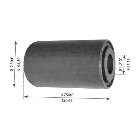 497501C2 Suspension Equalizer Beam Center Bushing