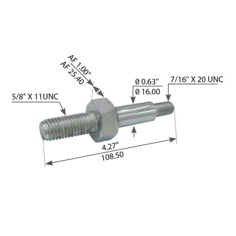 18-29918-000 Suspension Shock Absorber Stud