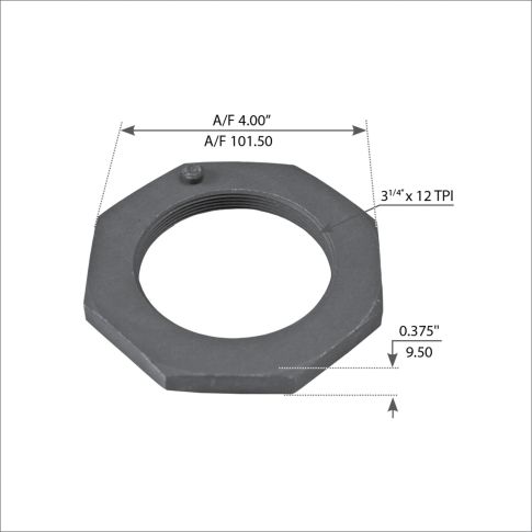 1227R1240 Axle Nut