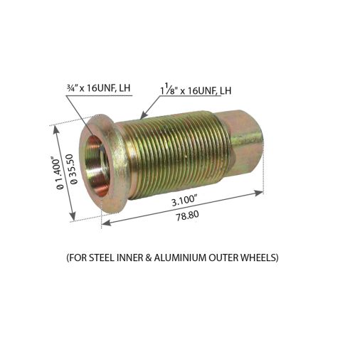 898376R1 Wheel Nut
