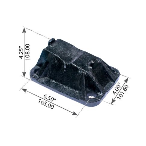 11-24915-000 Leaf Spring Axle U-Bolt Plate