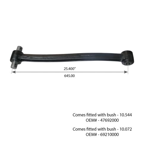 HDR60827-645B Suspension Thrust Arm