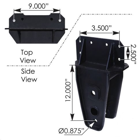 WA12-9017 Suspension Equalizer Beam