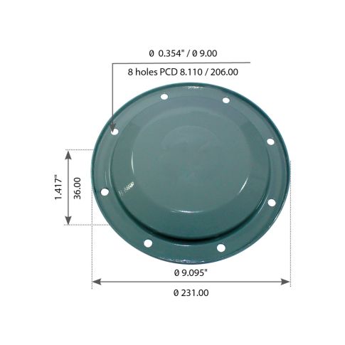 1502292 Trunnion Cap