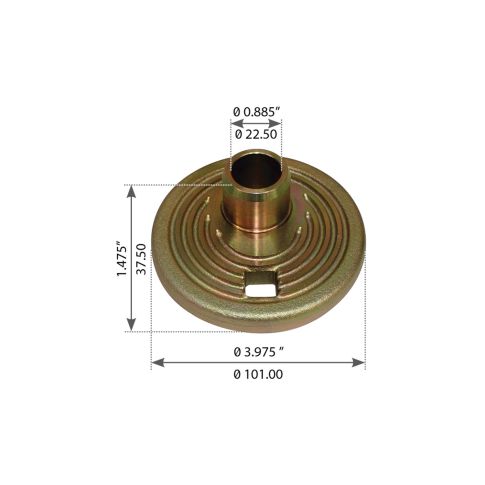 HDRC20925 Suspension Subframe Bushing