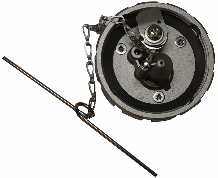 812502 Fuel Cap Kit, 3", Kenworth Fleetsworld